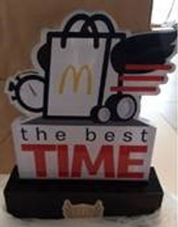 Troféu em acrílico personalizado