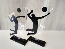 Troféu em acrílico personalizado