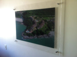 Quadro de fotos em acrílico