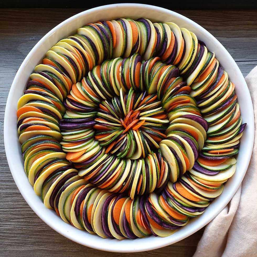 curry ratatouille (tian)