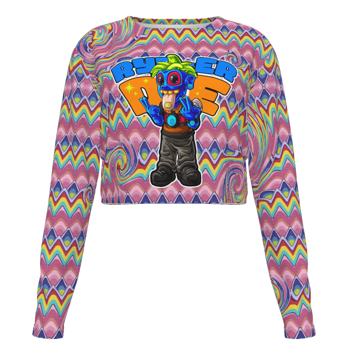 Ryd'er Die Tripster Cropped Sun Top