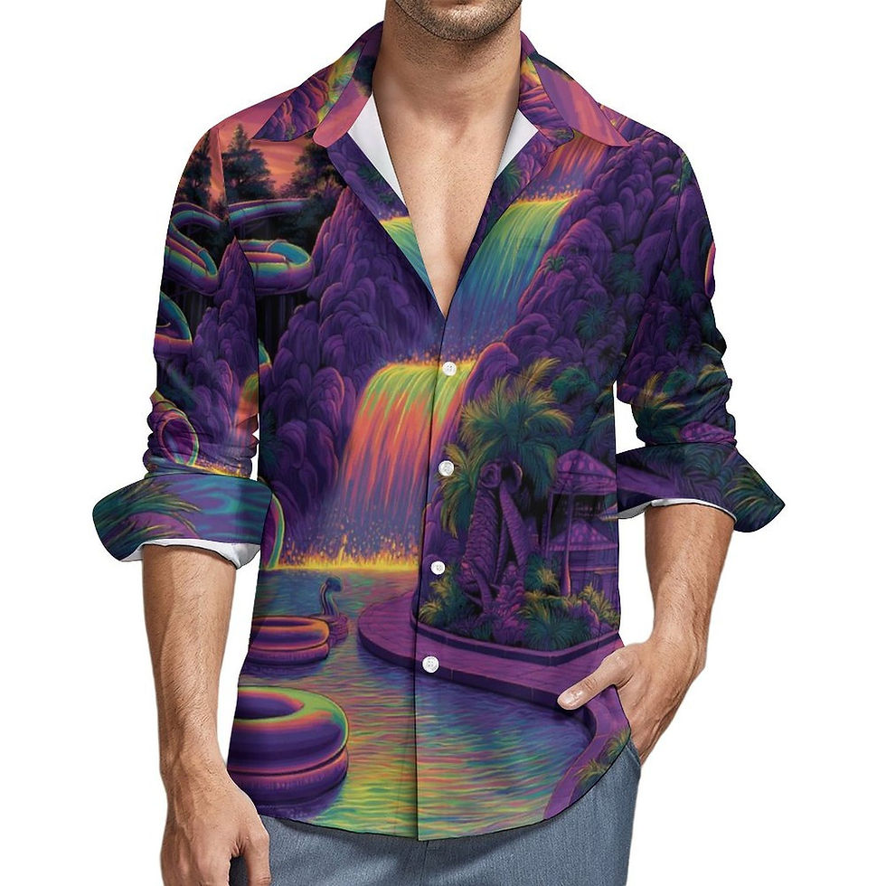Thumbnail: Large long sleeve shirt Men's Casual Long Sleeve Shirt (LS)