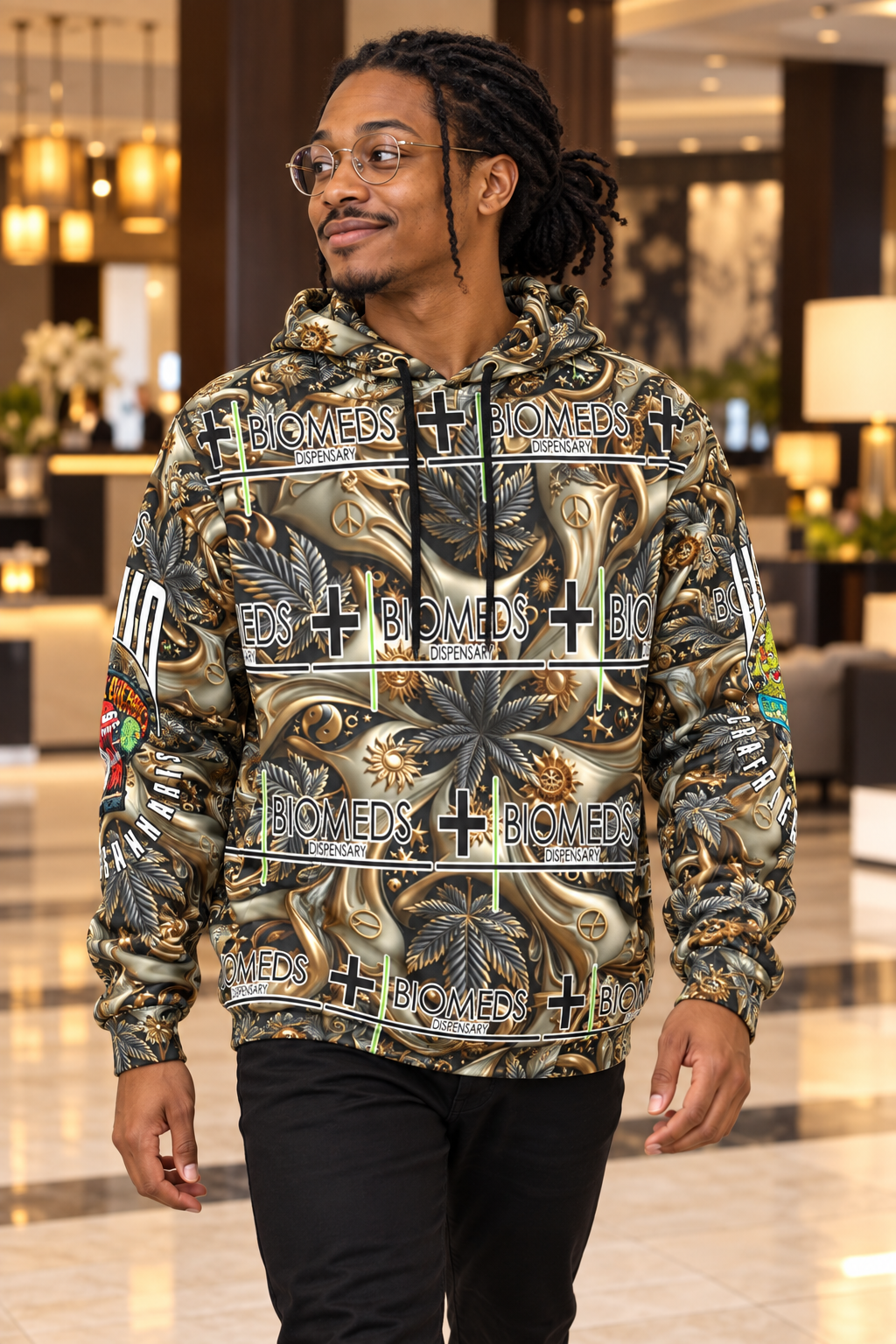 loud craft v3 2026 Hoodie modeled lifestyle image