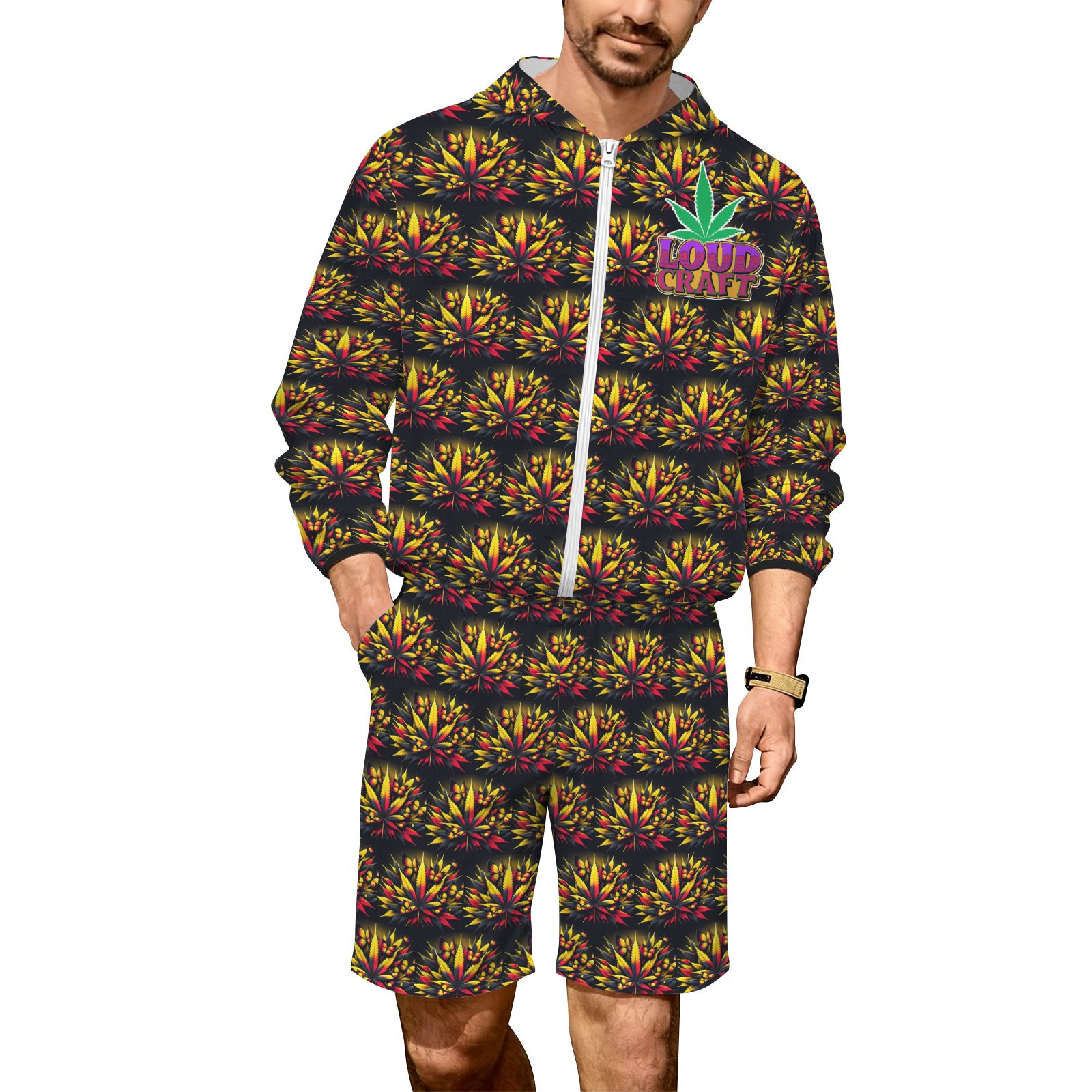 BioMeds autumn v1 Sun Hoodie & Shorts Set