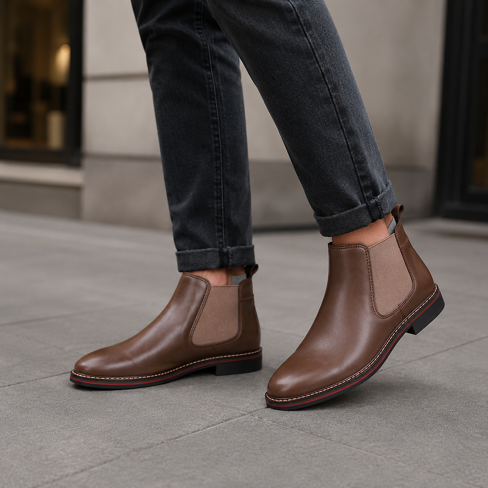Thumbnail: Marswalk Premium NORAVO Edition Premium Animal-Free Chelsea Boot