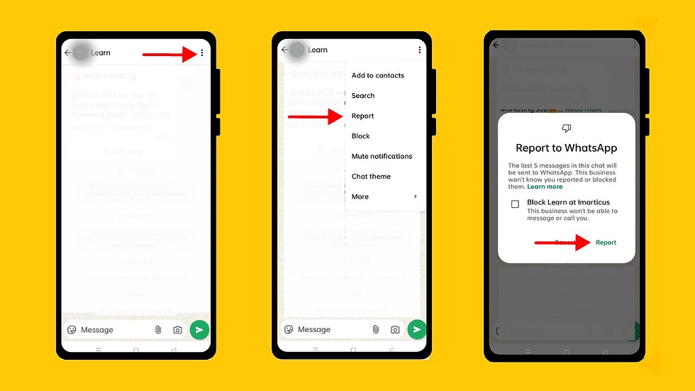 Report Someone on WhatsApp: Step-By-Step