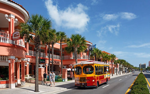 Cleveland Street in Downtown Clearwater in Clearwater Beach, Florida