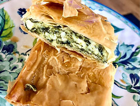 Spanakopita at Sofia's Greek Grill in Clearwater, Florida