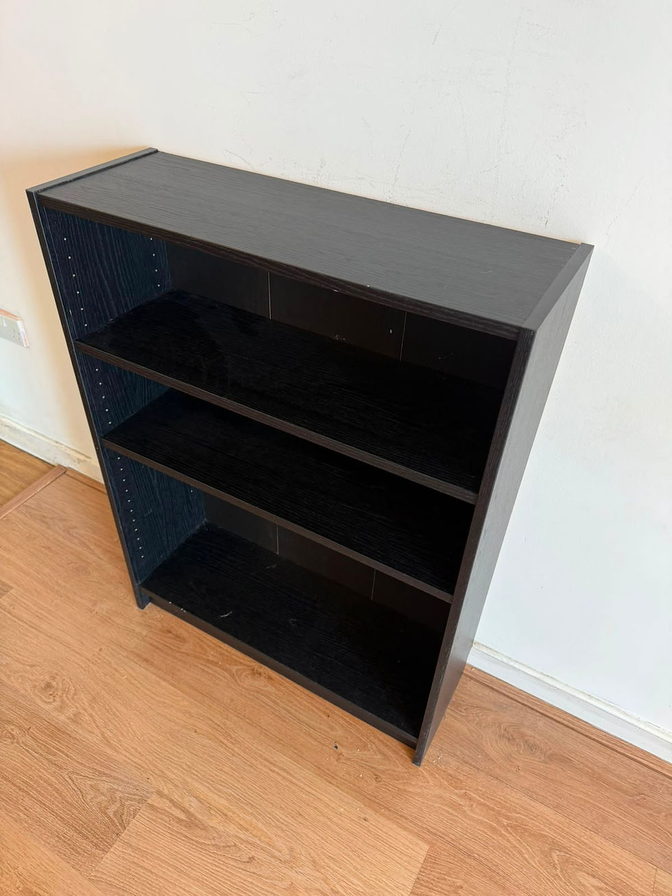 Thumbnail: IKEA BILLY (x3) brown bookcase, in good conditon. 