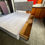Thumbnail: Divan kingside bed with 4 drawers and headboard, in good condition. 