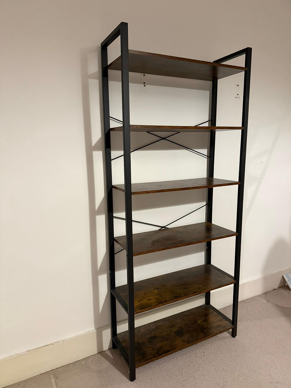 Thumbnail: Baker's Rack with Storage, 6-Tier Kitchen Shelves, in good condition. 