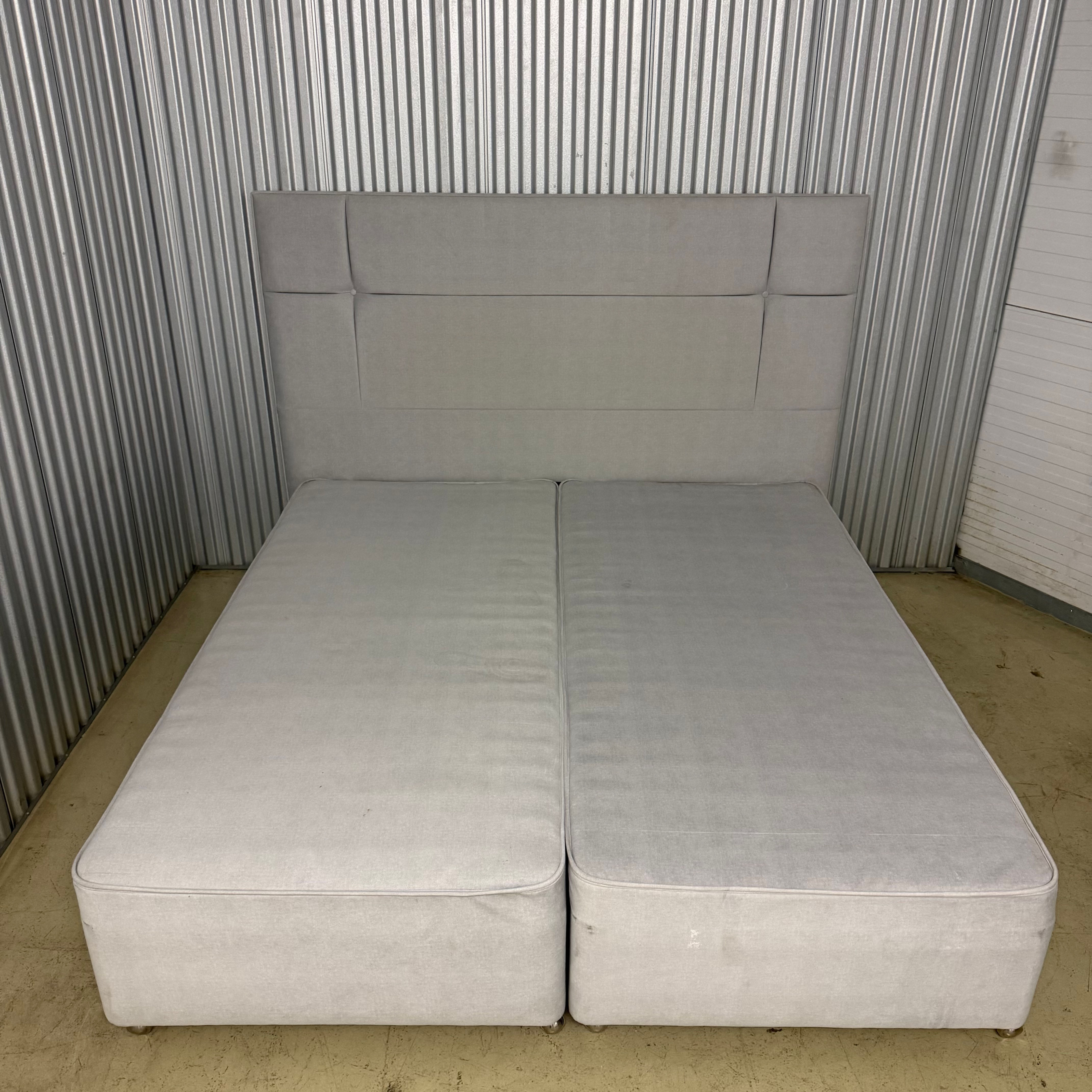 Bedstead Realm Vispring SUPER KINGSIZE BED only, in good condition.