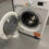 Thumbnail: INDESIT XWDE 961680X W 9 kg Washer Dryer - White, in good condition.