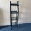 Thumbnail: IKEA LERBERG Shelf unit, dark grey, in good condition. 