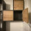 Thumbnail: Wall Bookcase Black with Rustic Oak Doors, in good condition. 