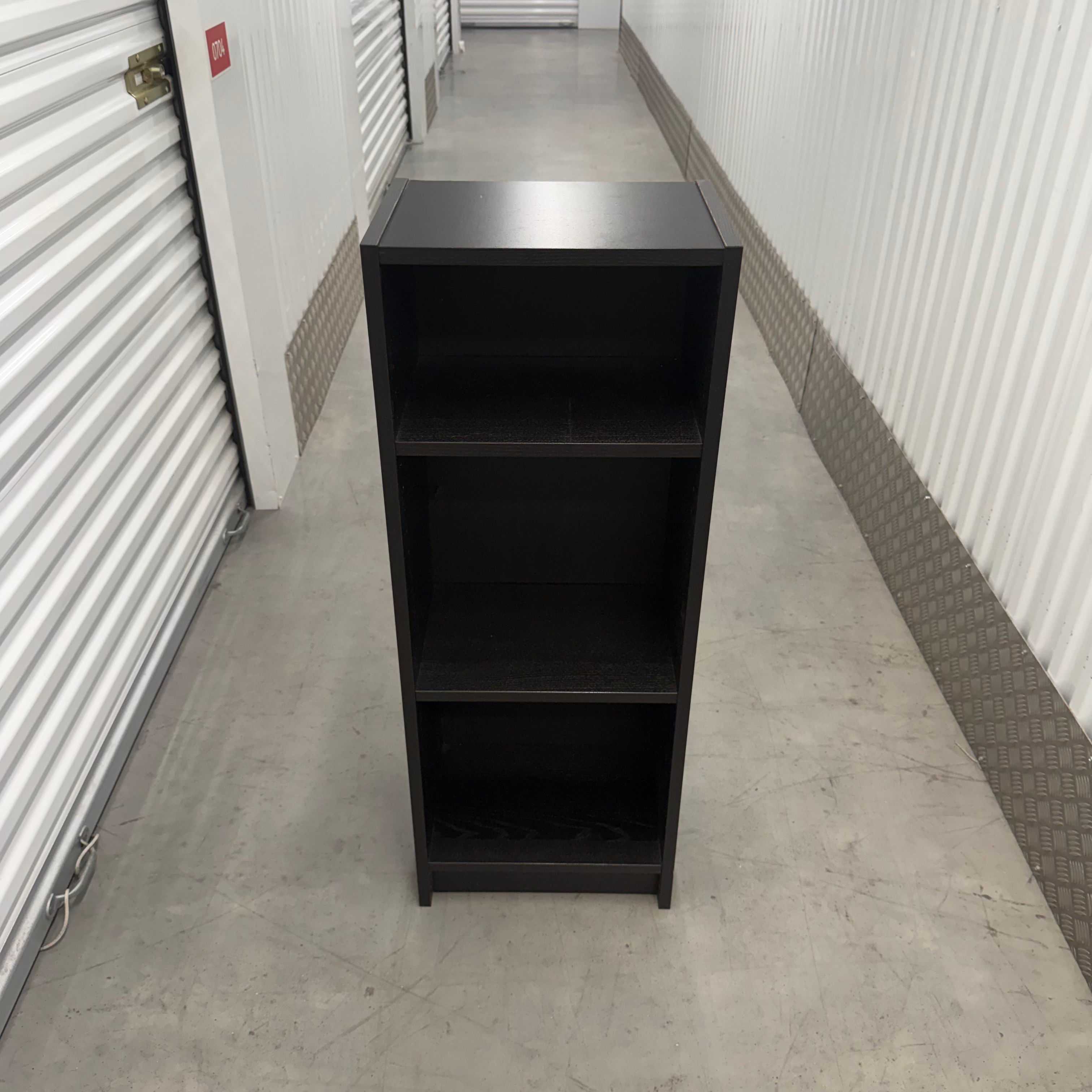 IKEA BILLY Bookcase, brown-black, in good condition. 