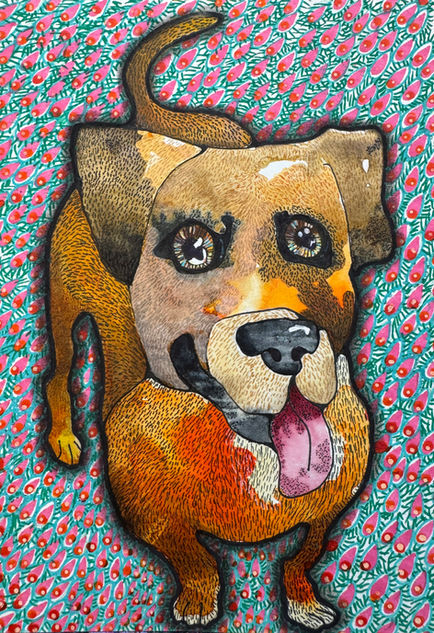 brown dog 2-