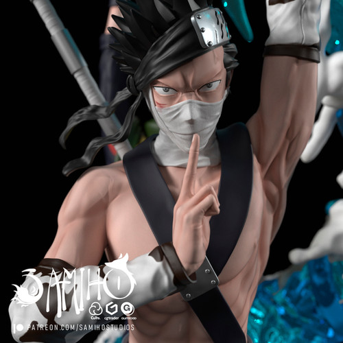 Kakashi VS Zabuza Diorama STL | Samiho Studios