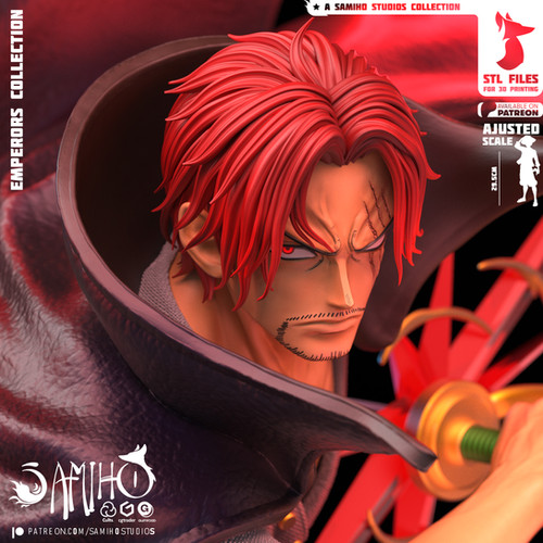 SHANKS レッドヘアード ヘルメット Red-Haired Shanks | Samiho Studios