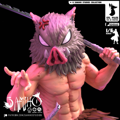 Hashibira Inosuke STL | Samiho Studios