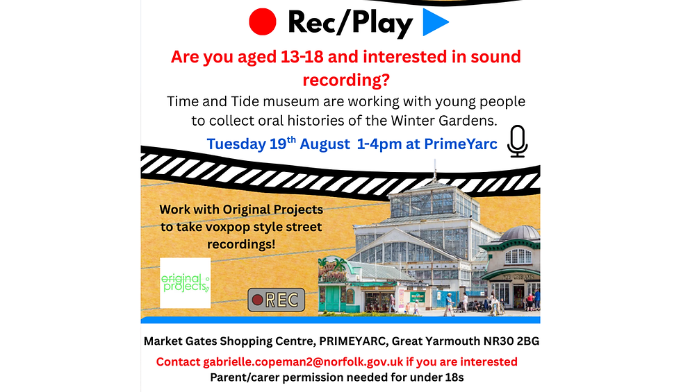 Rec/Play Oral History Project - Session 1