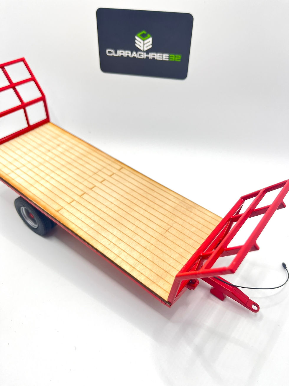 Thumbnail: 1:32 20ft classic single axle bale trailer