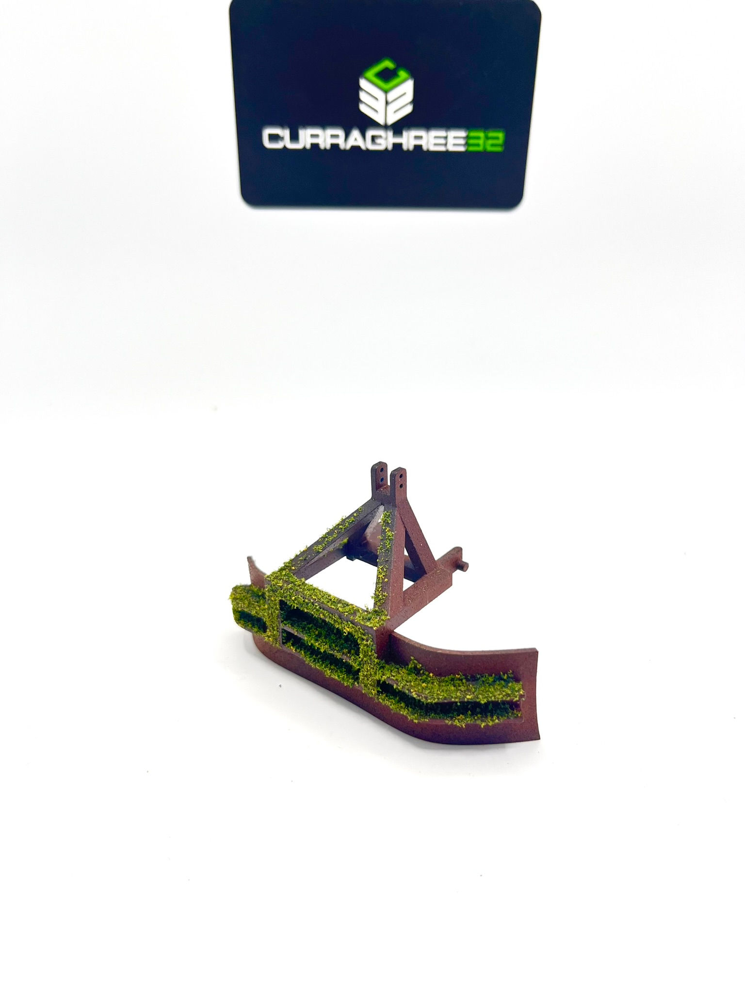 Weathered Fleming yard scraper