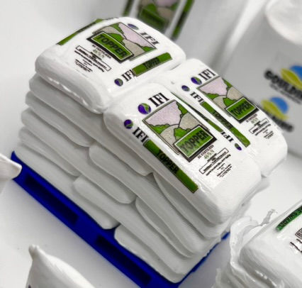 Thumbnail: Pallet of 50kg fertiliser bags