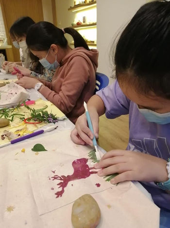 天然植物拓印手作坊 30/10/2021
