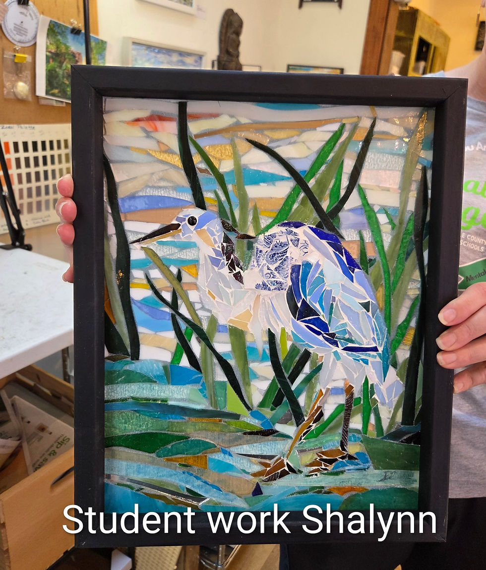 4 Week Mosaic Class Aug/Sept Sundays
