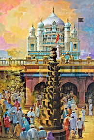 Parsharam Sutaar, Divine art, Riva Art Gallery, Indian Painting,Art work for sale, Buy Painting online, Original art Painting for sale, online art gallery, Indian Painting, wall painting online, mordern painting.
