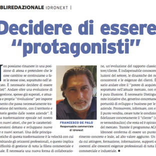Decidere di essere “protagonisti”