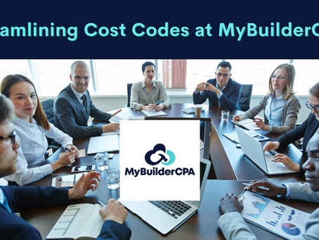 Cost Code Standardization with Your Job Management Software at MyBuilderCPA