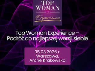 PRFM organizacją wspierającą Top Woman Experience 2026