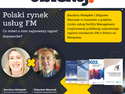 Polski rynek usług FM. Co mówi o nim najnowszy raport dostawców ?