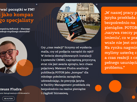 Jak przetrwać początki w FM? POTOB jako kompas młodego specjalisty