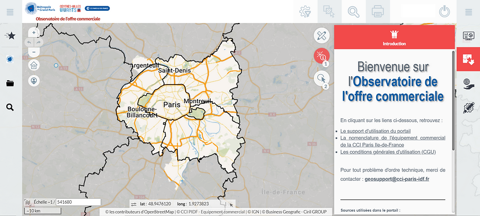 Observatoire de l'offre commerciale - Session de formation #2