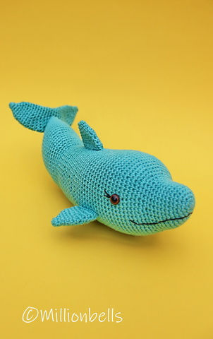 Thumbnail: Side view dolphin crochet pattern