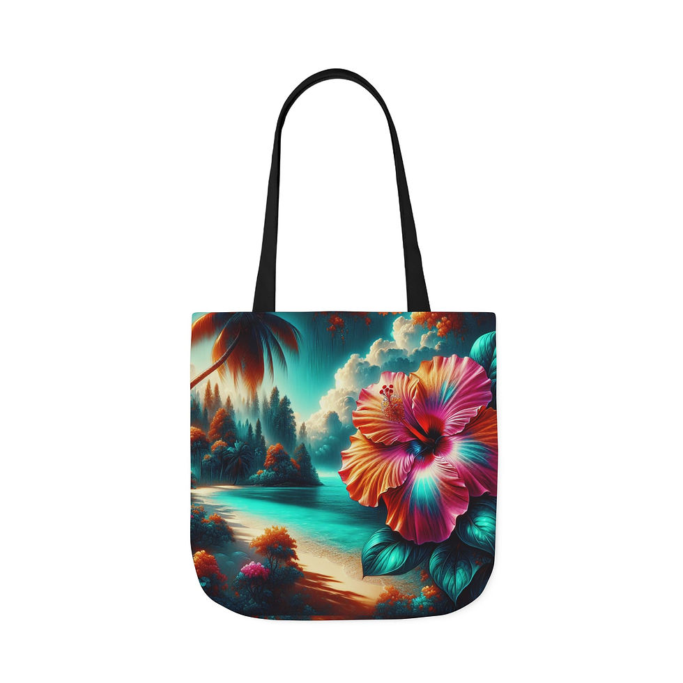 Thumbnail: Canvas Tote Tropical