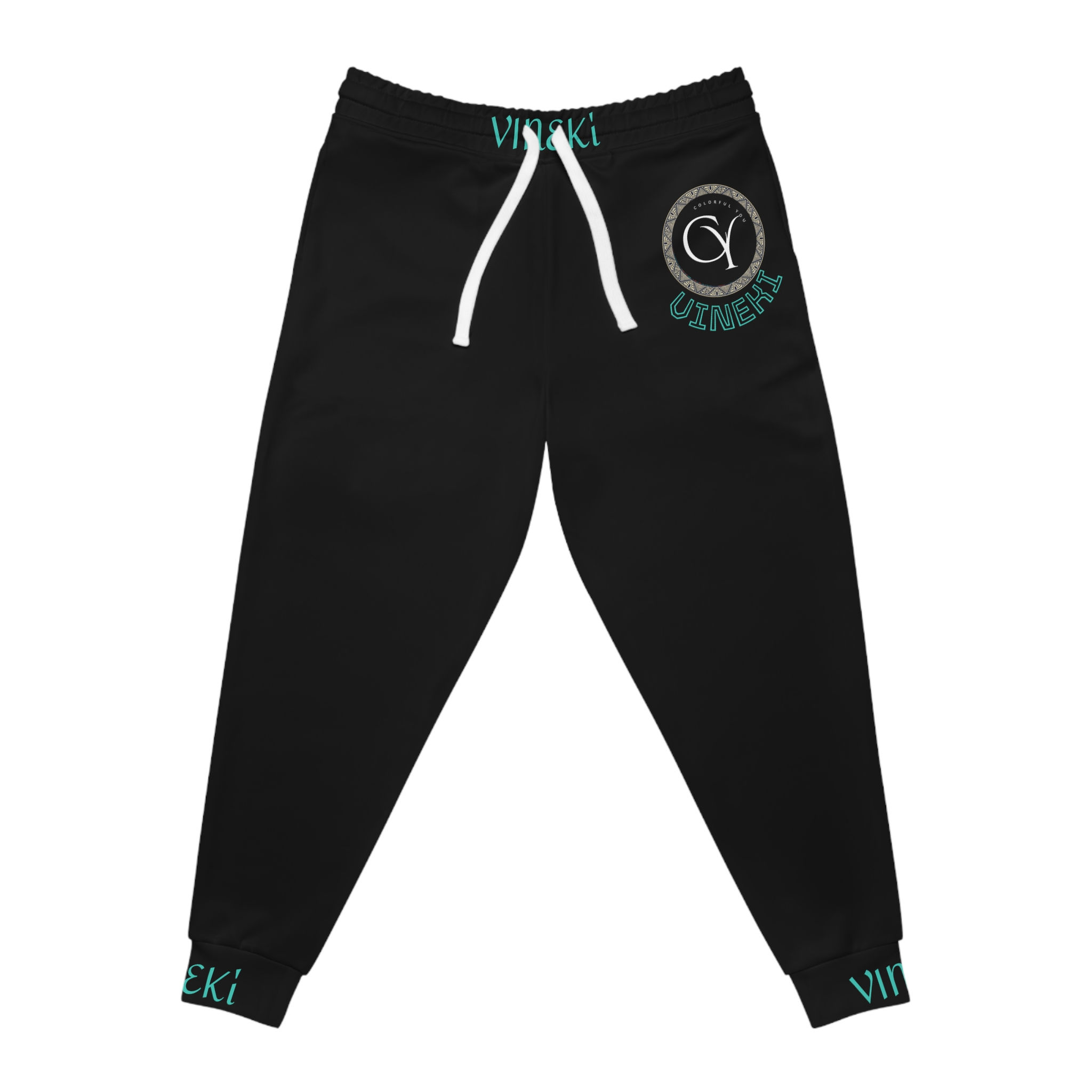 Athletic Joggers — VINEKI Black Tech Joggers