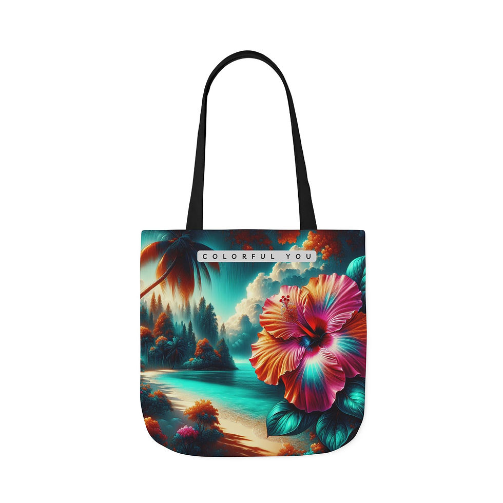 Thumbnail: Canvas Tote Tropical