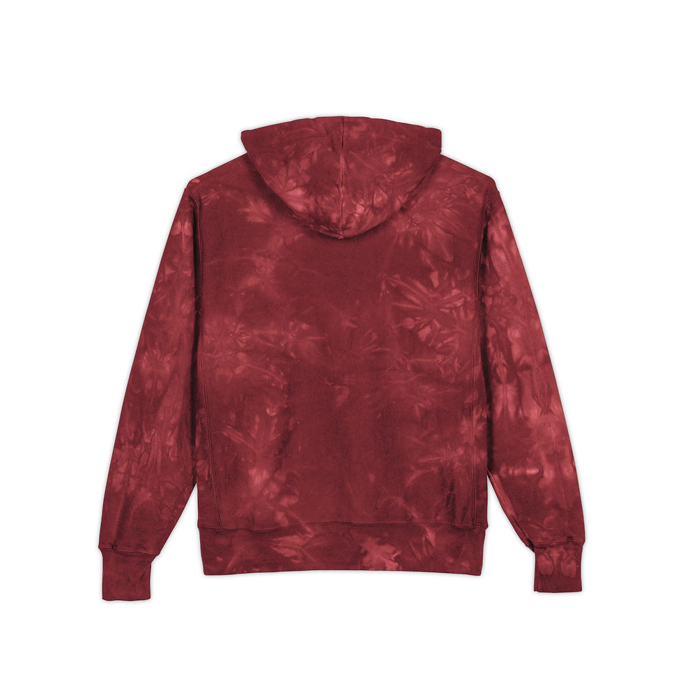 Thumbnail: Powerfully Purposed Tie-Dye Hoodie — Embroidered Champion Style