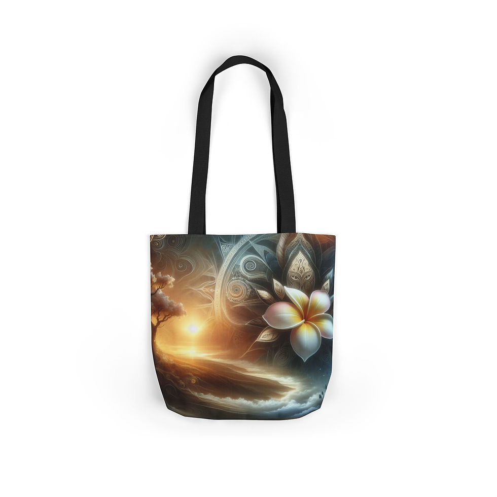 Thumbnail: Sunset Canvas Tote Bag