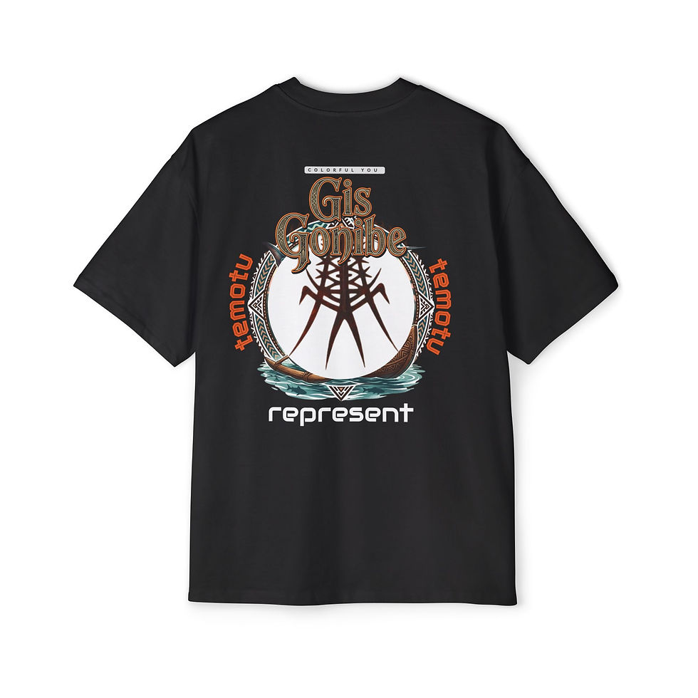 Thumbnail: Gis Gonibe Graphic Tee — Oversized RepresentT-Shirt