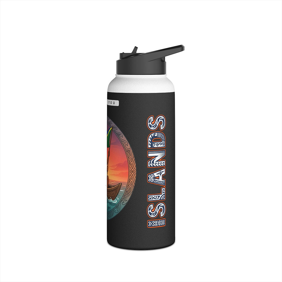 Thumbnail: Solomon Islands Represent Stainless Steel Water Bottle 
