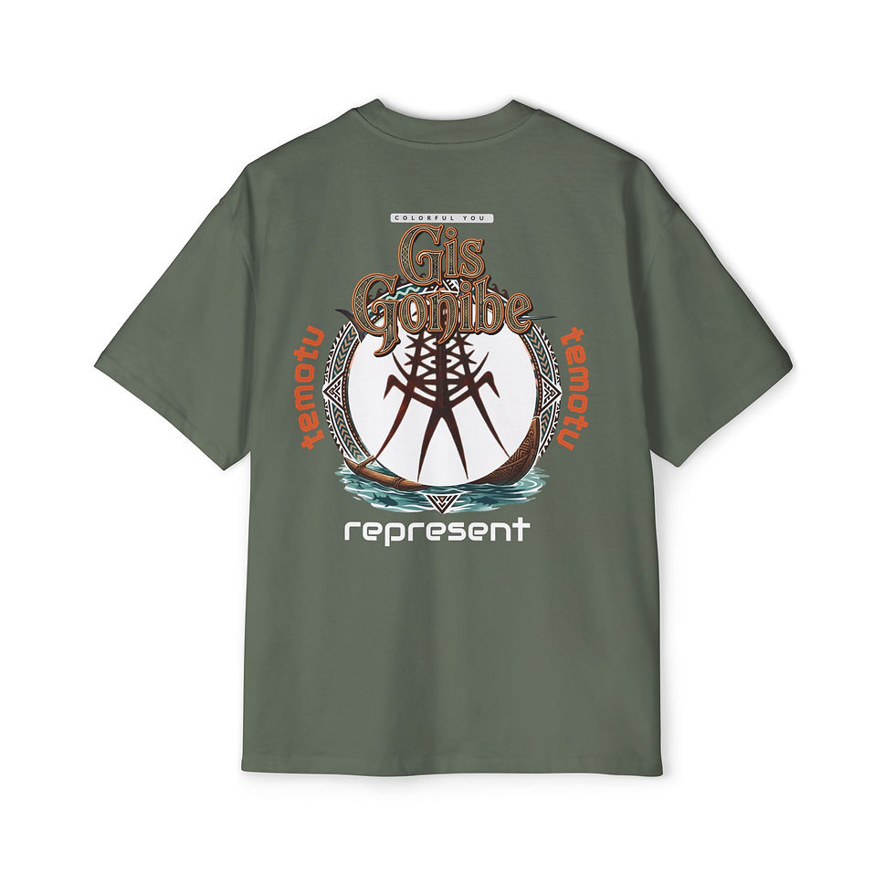 Thumbnail: Gis Gonibe Graphic Tee — Oversized RepresentT-Shirt