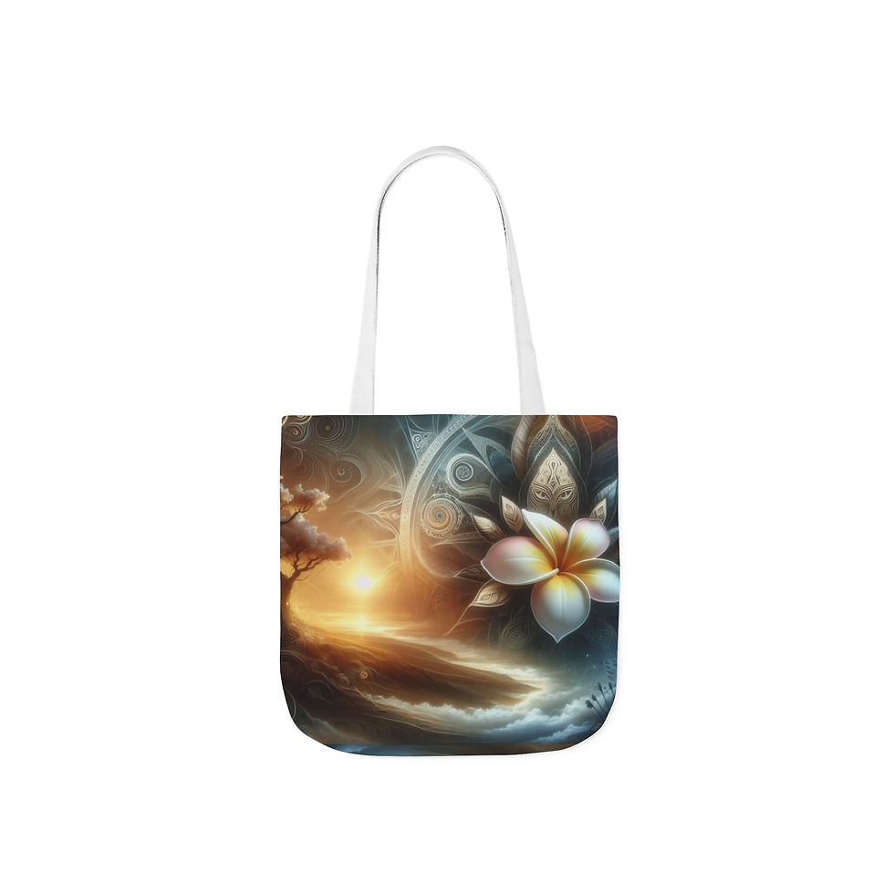 Thumbnail: Sunset Canvas Tote Bag