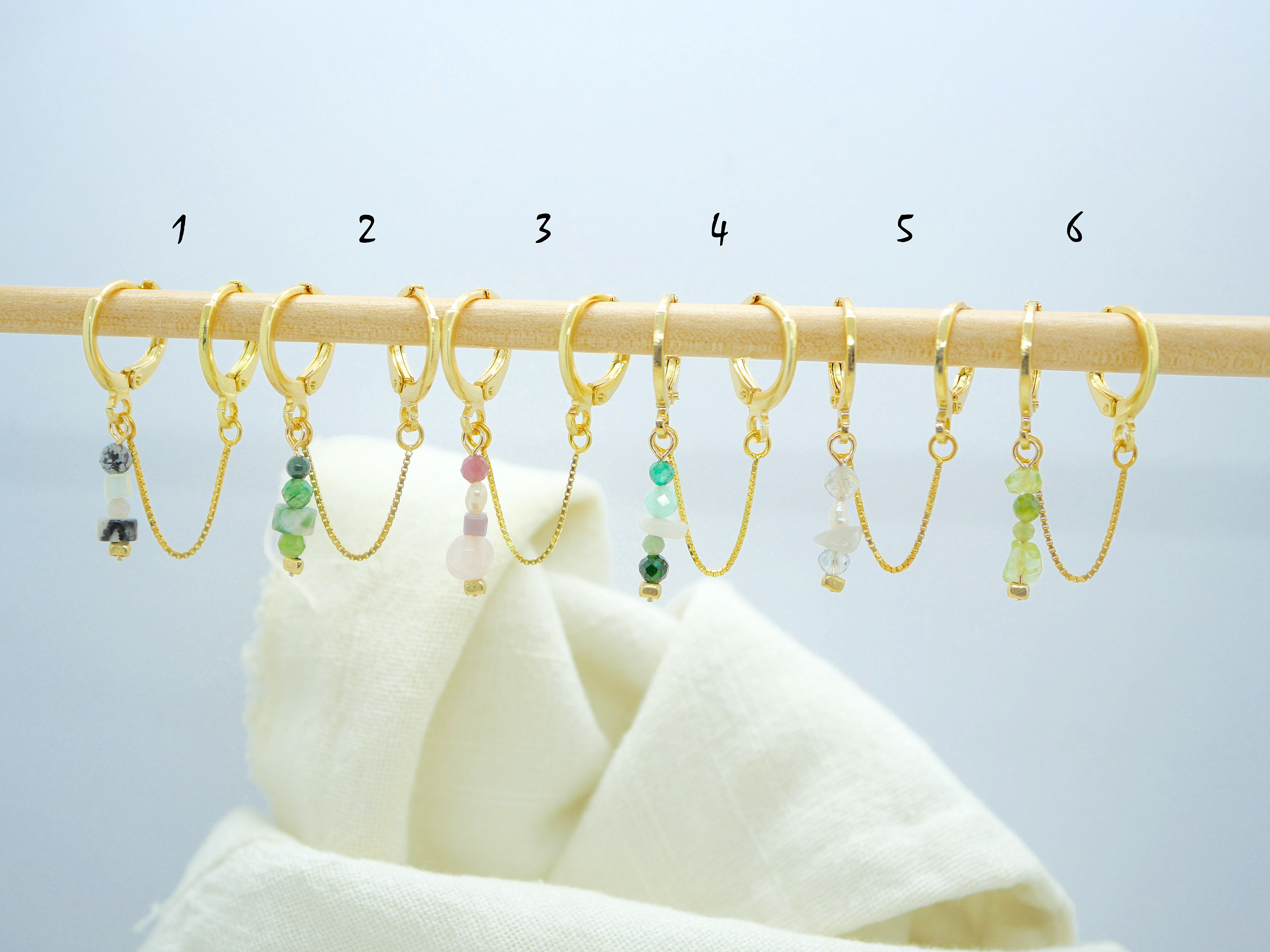 Double Boucle Pierres de Nature 1