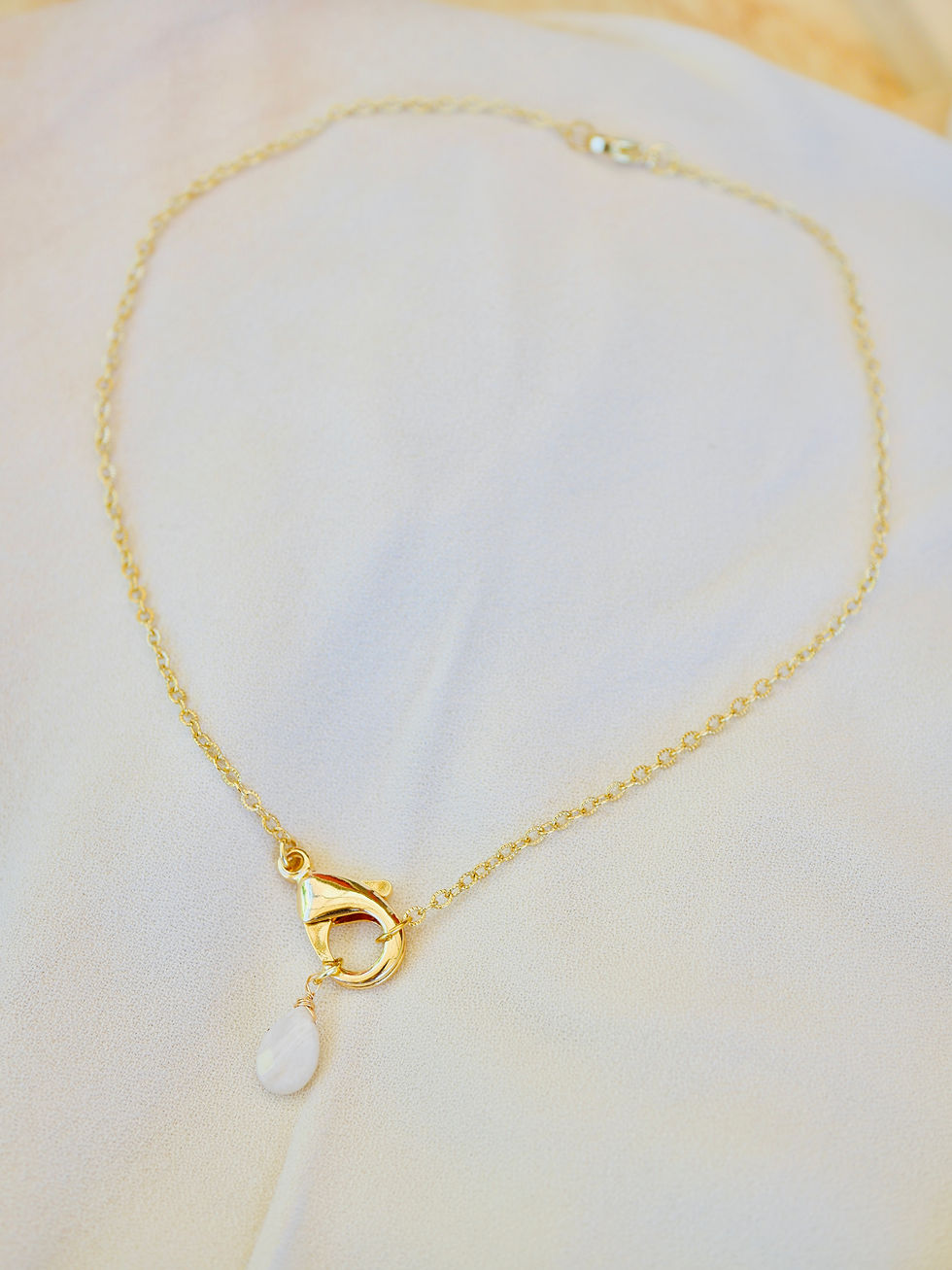 Miniature : Collier Attrape Pierre/Pierre de lune