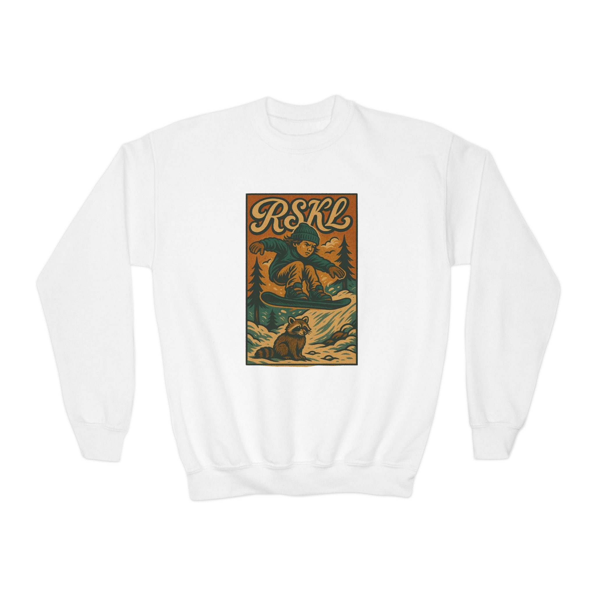 Youth RSKL Snowboard Crew Neck